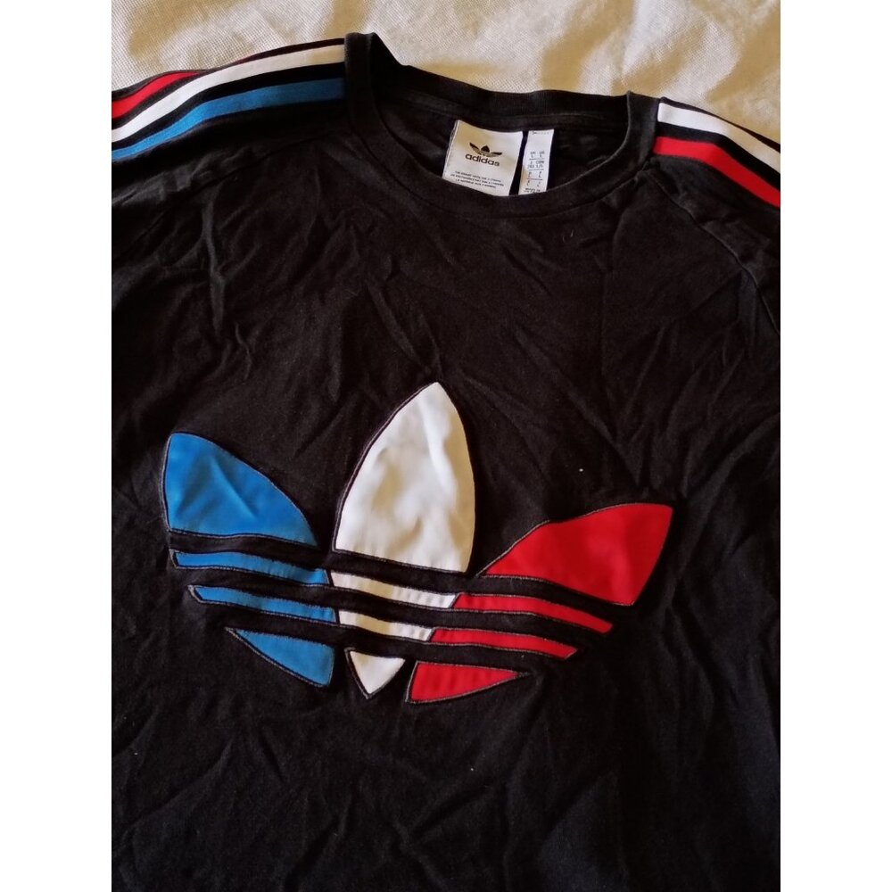 Adidas Originals Adicolor Tricolor Trefoil Shirt Large 3 Stripe